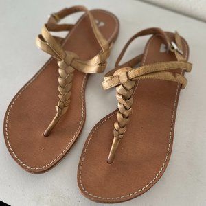 Braided Sandals Thong Style Women Size 7 by BP